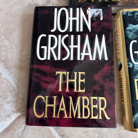 3 John Grisham Hardcover Books The Pelican Brief The Chamber The Runaway Jury - Picture 2 of 9